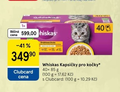 Whiskas Kapsičky pro kočky