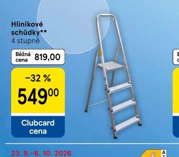 Hliníkové schůdky