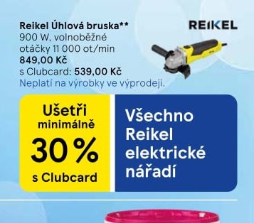 Reikel Úhlová bruska