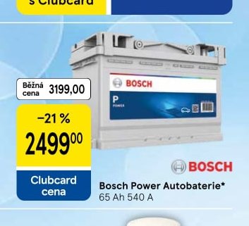 Bosch Power Autobaterie