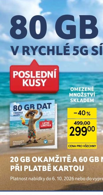 Tesco mobile 80 GB dat