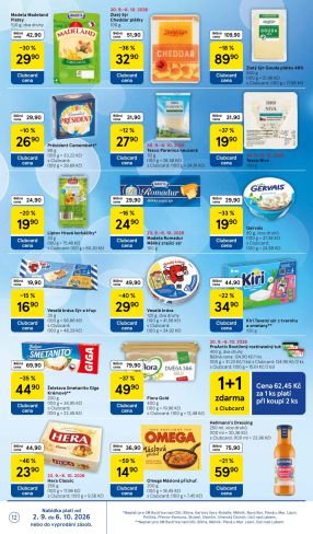 aktuální leták Tesco 30.9.2026-6.10.2026