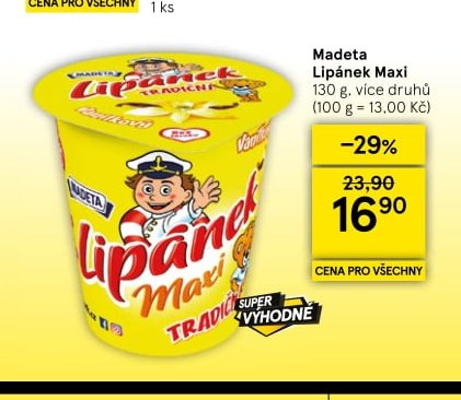 Madeta Lipánek Maxi
