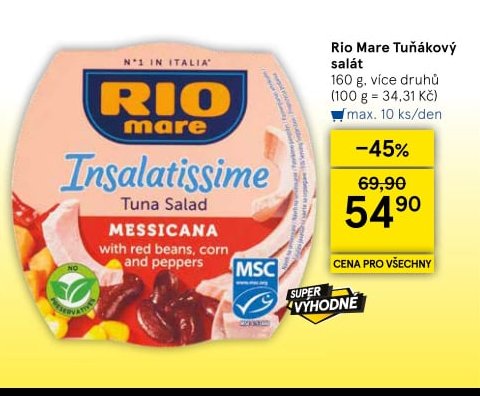 Rio Mare Tuňákový salát