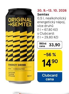 Semtex energetický nápoj 0,5 l