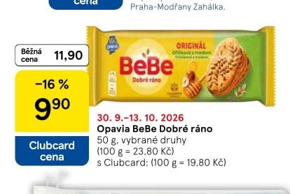 Opavia BeBe Dobré ráno 50 g