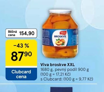 Viva broskve XXL