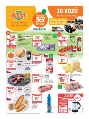 aktuální leták Globus 30.9.2026-6.10.2026