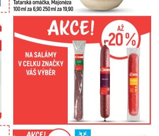 Na salámy v celku značky Váš výběr