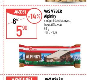 Váš výběr Alpinky