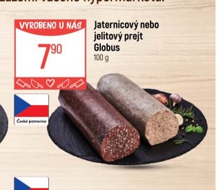 Jaternicový nebo jelitový prejt Globus