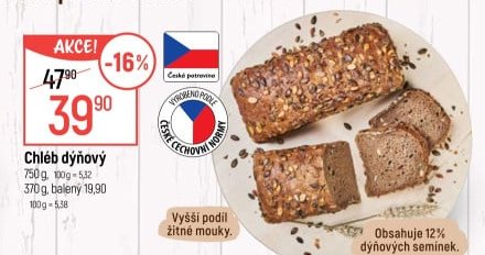 Chléb dýňový