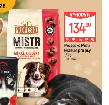 Propesko Mistr Granule pro psy