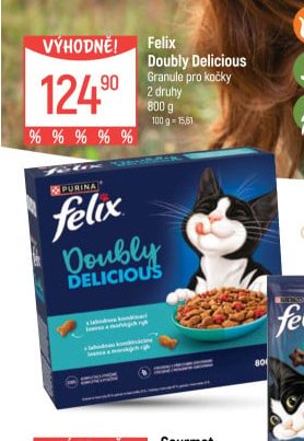 Felix Doubly Delicious Granule pro kočky