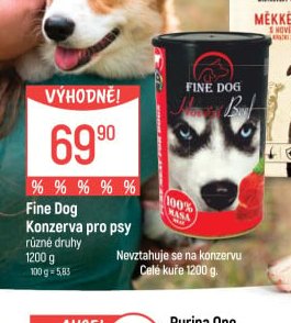Fine Dog Konzerva pro psy