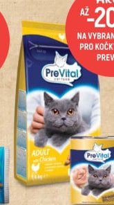 PreVital krmivo pro kočky