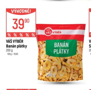 Váš Výběr Banán plátky