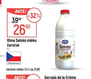 Olma Selské mléko čerstvé