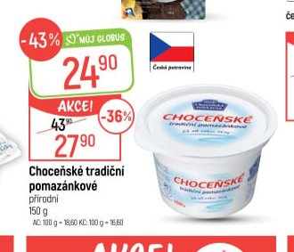 Choceňské tradiční pomazánkové