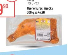 Uzená kuřecí čtvrtka