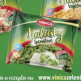 Vinica Halušky Špenátové