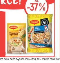 Na vybrané polévky značky Maggi