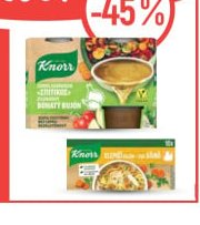 Na vybrané bujóny značky Knorr