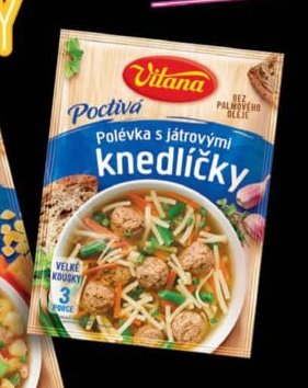Vitana Poctivá Polévka s játrovými knedlíčky