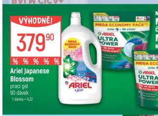Ariel Japanese Blossom prací gel