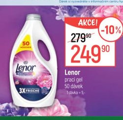 Lenor prací gel