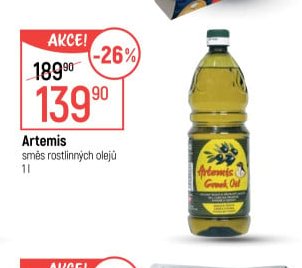 Artemis směs rostlinných olejů