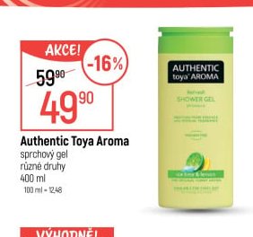 Authentic Toya Aroma sprchový gel