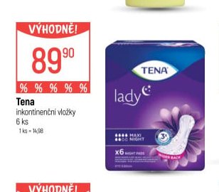 Tena inkontinenční vložky