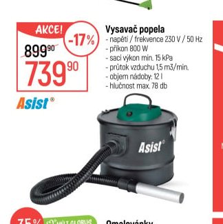 Vysavač popela