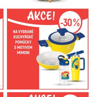 Kuchyňské pomůcky s motivem Mimoni