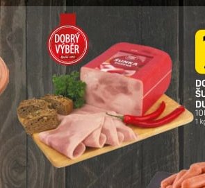 DOBRÝ VÝBĚR ŠUNKA STANDARD DUŠENÁ