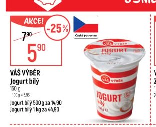 Váš Výběr Jogurt bílý