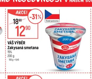Váš Výběr Zakysaná smetana