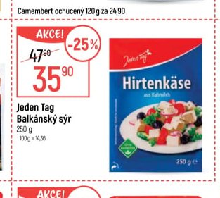 Jeden Tag Balkánský sýr