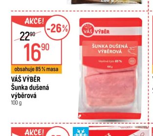 Váš Výběr Šunka dušená výběrová