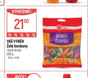 Váš výběr Želé bonbony