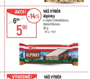 Váš výběr Alpinky