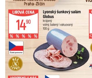 Lyonský šunkový salám Globus