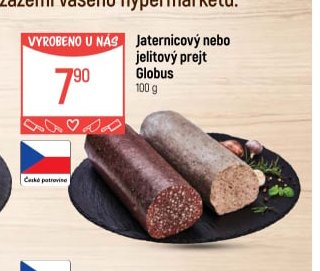 Jaternicový nebo jelitový prejt Globus