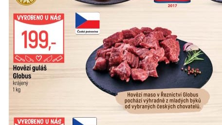 Hovězí guláš Globus