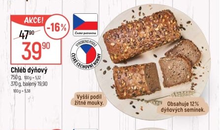 Chléb dýňový