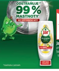 Jar Platinum Plus prostředek na nádobí
