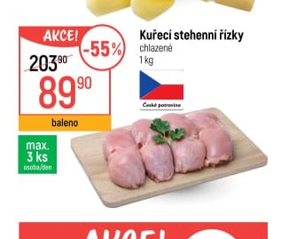 Kuřecí stehenní řízky