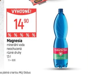 Magnesia minerální voda