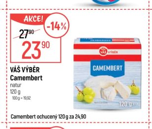 Váš Výběr Camembert 120g